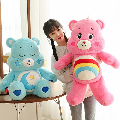 Cartoon Love Good Night Bear Plush Toy Cute Children Sleepy Bear Comfort-TB01578-Veeddydropshipping