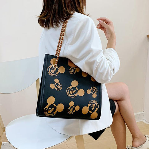 Disney Princess Lady Mickey Mouse Handbag Women Messenger Bag-TB00062-Veeddydropshipping