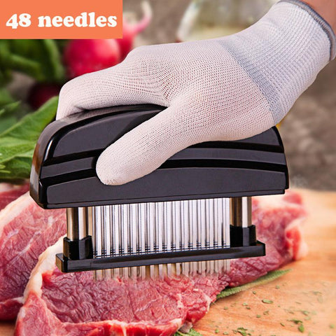 Blades Needle Meat Tenderizer Stainless Steel-HA01946-Veeddydropshipping