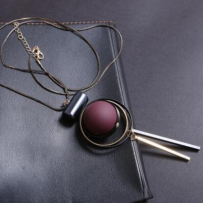 Tassel Long Sweater Chain Necklace Fashion Women Jewelry -JW01248-Veeddydropshipping