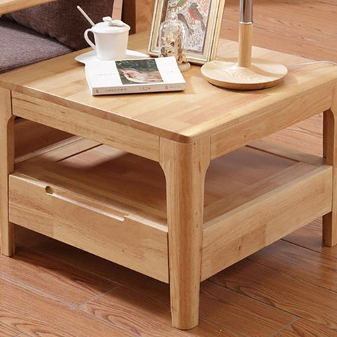Nordic Wood Side Table Living Room Sofa Tables-HA01564-Veeddydropshipping