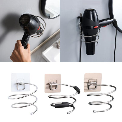 Hair Dryer Holder Self-Adhesive Hair Dryer Stand-HA00893-Veeddydropshipping