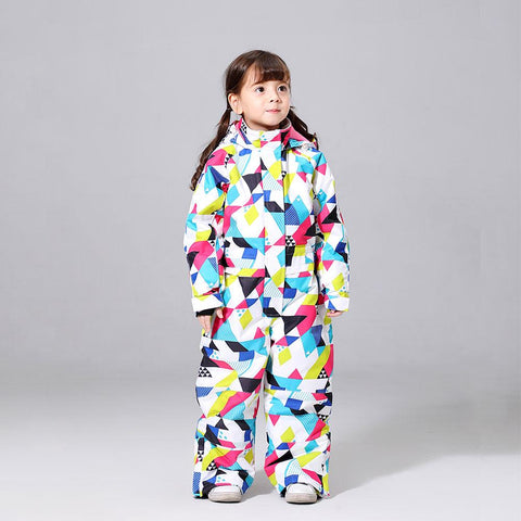 -30 Degree Children Ski Jumpsuit 2020 Winter Snowboard Jacket Boys and Girls -OS00732-Veeddydropshipping