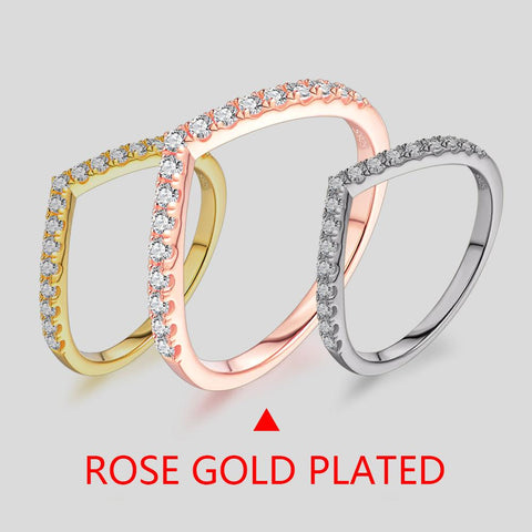 925 Moissanite Diamond Rings Jewelry Women Engagement -JW00026-Veeddydropshipping