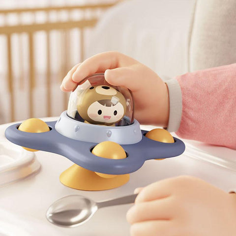 Montessori Baby Bath Toys For Boy Children Bathing Sucker Spinner Suction Cup Toy-TB00497-Veeddydropshipping
