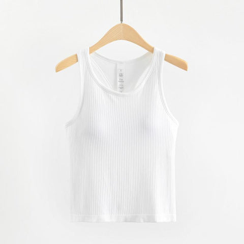 Lulu Racerback Yoga Tank Tops Women Fitness Sleeveless Cami Sports Shirts -OS00879-Veeddydropshipping