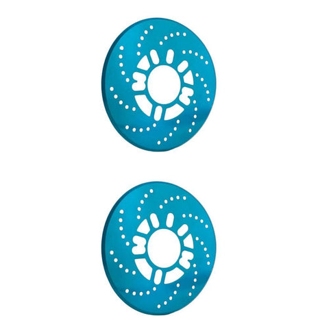 Decorative 2Pcs Auto Car Vehicle Aluminum Alloy Wheel Disc-AM00182-Veeddydropshipping