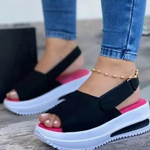 Women&#39;s Sandals Slip On Retro Ladies Shoes Slipper Beach-BS00873-Veeddydropshipping