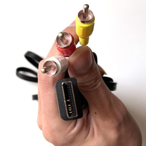 New 2in1 Games cable Audio Video 1.8 M AV Cable to RCA -CE01493-Veeddydropshipping