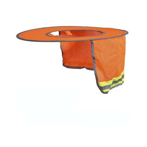 Safety Reflective Hard Hat Neck Shield Helmet -CO00671-Veeddydropshipping