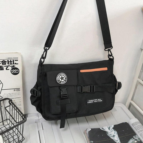 Bag Bags Youth Male Women Large Capacity Messenger-BS00368-Veeddydropshipping