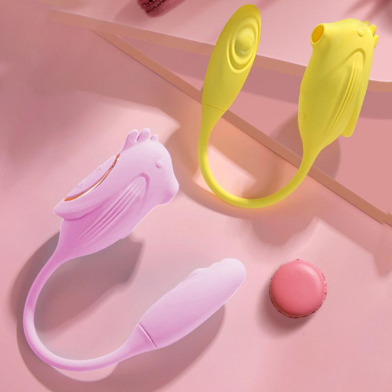 Pulse Slap Sucking Vibrator,Strong Shock Mini Masturbator,Vibrators -BH01181-Veeddydropshipping