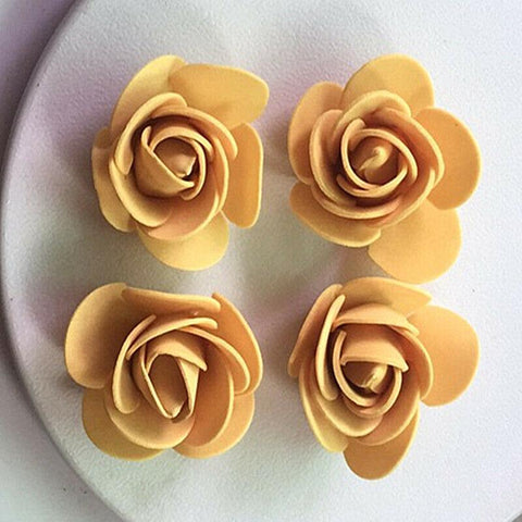 Foam Rose for Bear Artificial Flowers Diy Gifts-HA00645-Veeddydropshipping