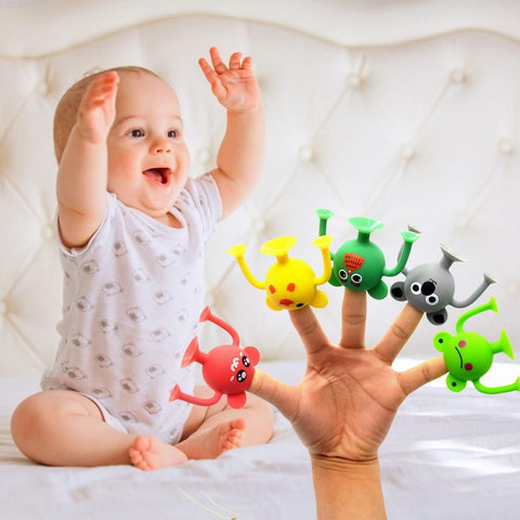 Fun Suction Toys For Children 12pcs Sensory Suction Cup Bath Toy-TB01540-Veeddydropshipping