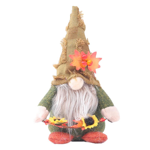 Faceless Gnome Doll Holding Tulip Bouquet-HA00761-Veeddydropshipping