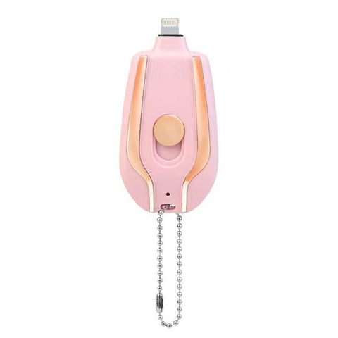 Hot Sale 1500mAh Portable Mini Type-C Power Bank Keychain Emergency Charger-PA00472-Veeddydropshipping