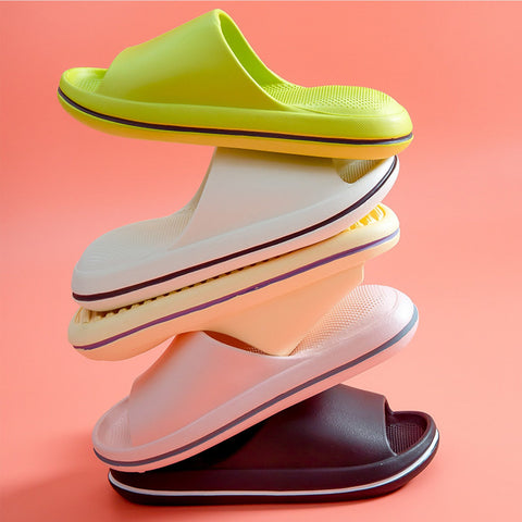 Soft House Slippers Beach Platform Heels Women Shower-BS01089-Veeddydropshipping