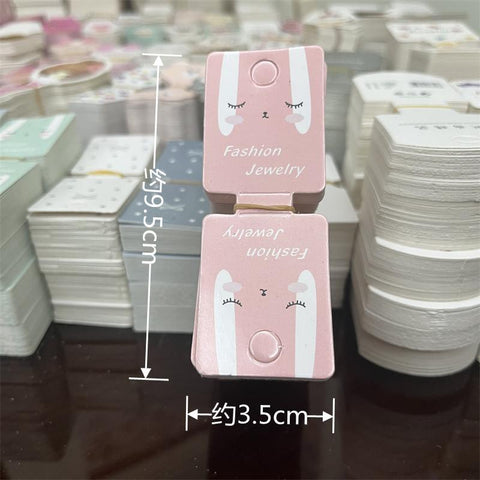 Kraft Paper Packing for Necklace Jewelry Display Cards -JW01669-Veeddydropshipping
