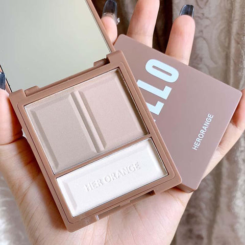 3D Trimming Repair Highlight Make Up Face Powder-BH00712-Veeddydropshipping
