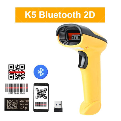 Scanner Wireless Bluetooth Barcode Reader-CO01094-Veeddydropshipping