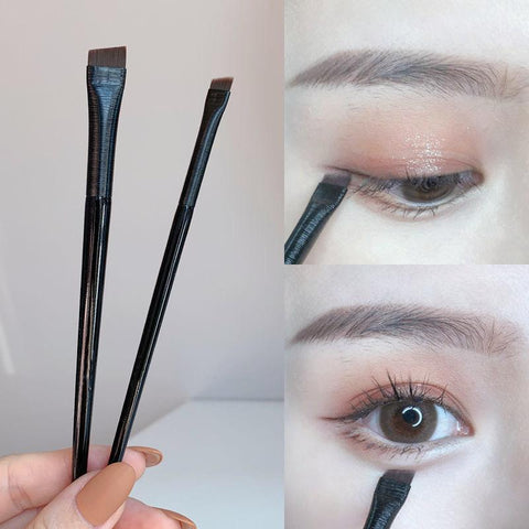 Blade Makeup Brushes Angled Thin Eyebrow Brush-BH00734-Veeddydropshipping
