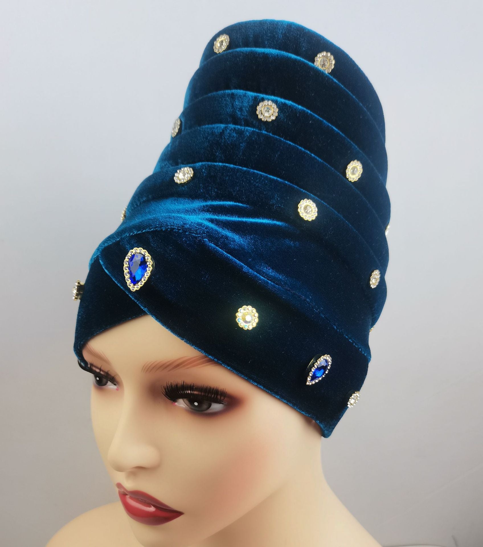 African Bonnets Women Head Wrap-Veeddydropshipping