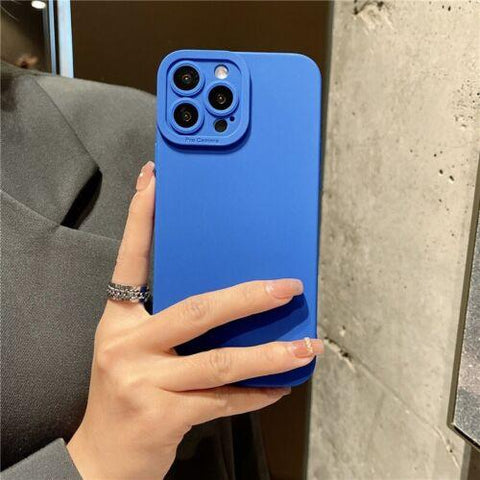 Case For iPhone 14 Pro Max 13 12 11 XS 8 7 SE Shockproof Silicone Cover Colours-PA00106+Veeddydropshipping