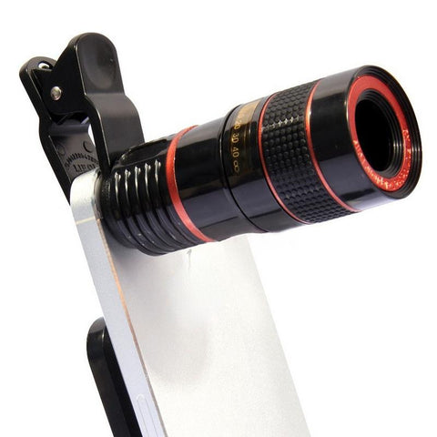 8X HD Zoom Mobile Phone Magnifying Glass Microscope Digital Telescope Camera Lens-PA00652-Veeddydropshipping