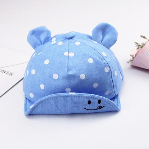 Baby Hats Newborn Summer Baby Cap for New Born Baseball Cap With-TB00460-Veeddydropshipping