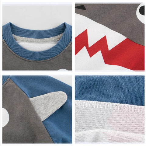 Spring Children Clothing Printed Cartoon Clothes 2-8y-Veeddydropshipping