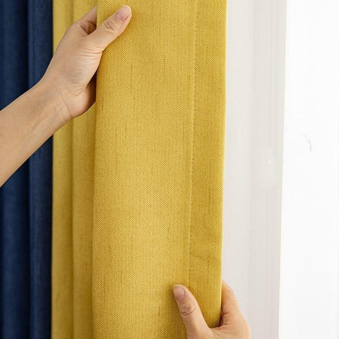 Height Curtain for Living Room Modern Grey Curtains-HA00552-Veeddydropshipping