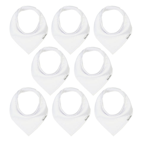 8Pcs Civarua Kids Baby Bibs Newborn Baby Bandana Drool Bibs Super Soft Bandana-TB00427-Veeddydropshipping