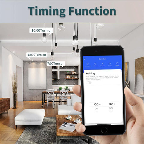 AXUS Wireless WIFI Switch 1/2/3gang Smart Home Wiring-free Remote-TI01122-Veeddydropshipping