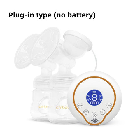 Double Breast Pump Electric Portable Pull Electric Mikl Breast Pump Powerful-TB00673-Veeddydropshipping