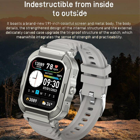 H30 New 1.9 Inch Smart Watch Men IP68 Waterproof Outdoor Sports Fitness -CE00635-Veeddydropshipping