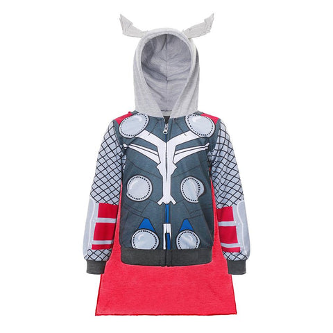 Superheroes Spiderman Boys Hoodies Christmas Iron Man Sweatshirt Kids-TB01330-Veeddydropshipping