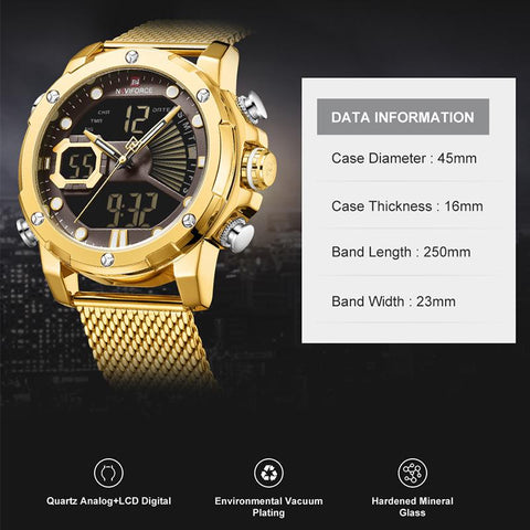 Watches For Men Luxury Brand Quartz Waterproof Clock-JW00799-Veeddydropshipping