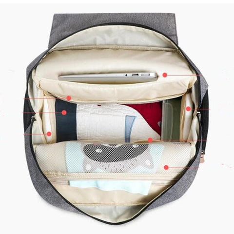 Authentic LAND Mommy Diaper Bags Backpacks Mother Large Capacity-TB00202-Veeddydropshipping