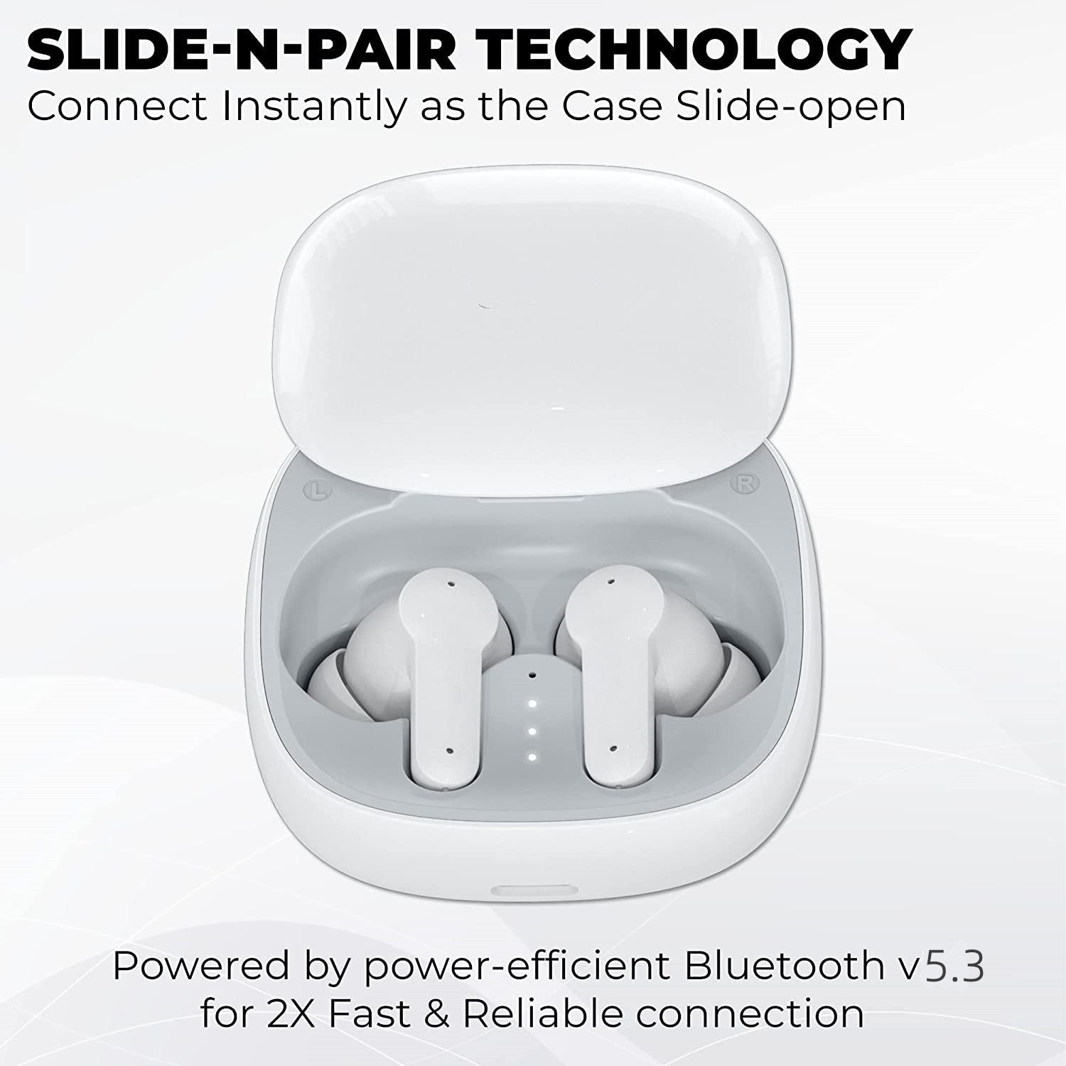 True Wireless Earphone Bluetooth 4-mics-Veeddydropshipping