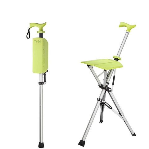 Crutches Cane Stool Automatic Foldable Walking-HA01633-Veeddydropshipping