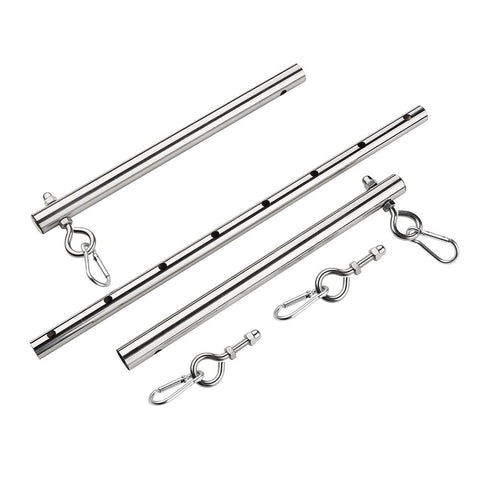 BDSM Bondage Kit Stainless Steel Extendable Spreader Bar Slave Handcuffs -BH01206-Veeddydropshipping
