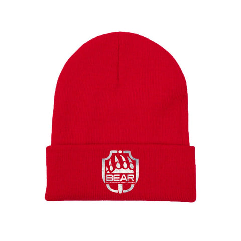 Beanies Caps Bear Knitted Winter Warm Bonnet-MF00959-Veeddydropshipping