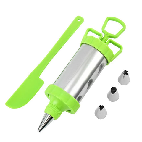 Cookie Syringe Sets Cake Cream Press Maker-HA01193-Veeddydropshipping