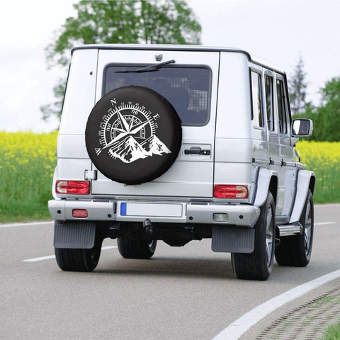 Mountain Spare Wheel Tire Cover for Toyota Land Cruiser Prado-AM00859-Veeddydropshipping