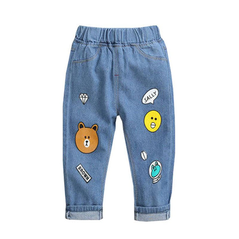 Baby Jeans Solid Color boyJeans For boys Spring Autumn Jeans Baby boys-TB01308-Veeddydropshipping