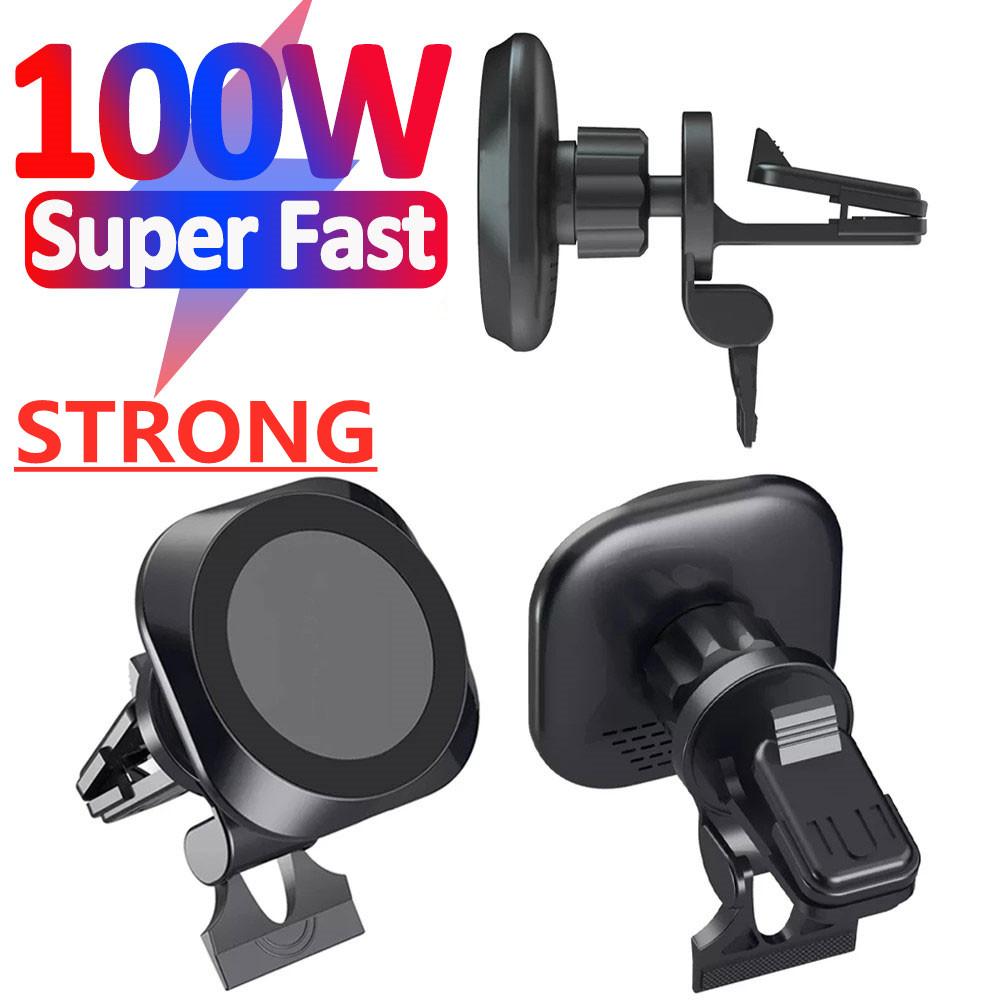 Magnetic Wireless Chargers Car Air Vent Phone Holder-Veeddydropshipping