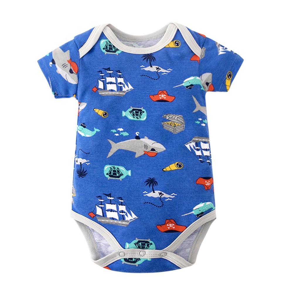 Summer Newborn Infant Baby Clothes Cute Toddler Jumpsuits Boys-Veeddydropshipping-3