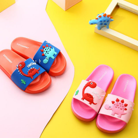 Top Quality Cute Kids Slippers Dinosaur Baby Home Slippers-TB00150-Veeddydropshipping