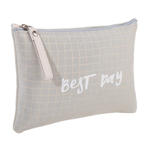 Fashion Portable Female Zipper Toiletry Cosmetic Beauty-BS00550-Veeddydropshipping