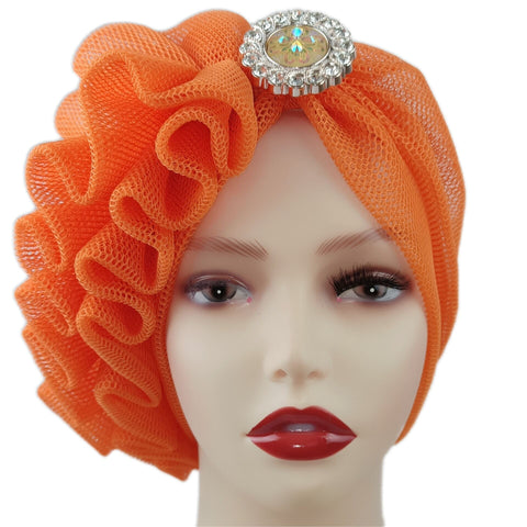 Fashion African Women Hats Headtie Caps-WF01691-Veeddydropshipping